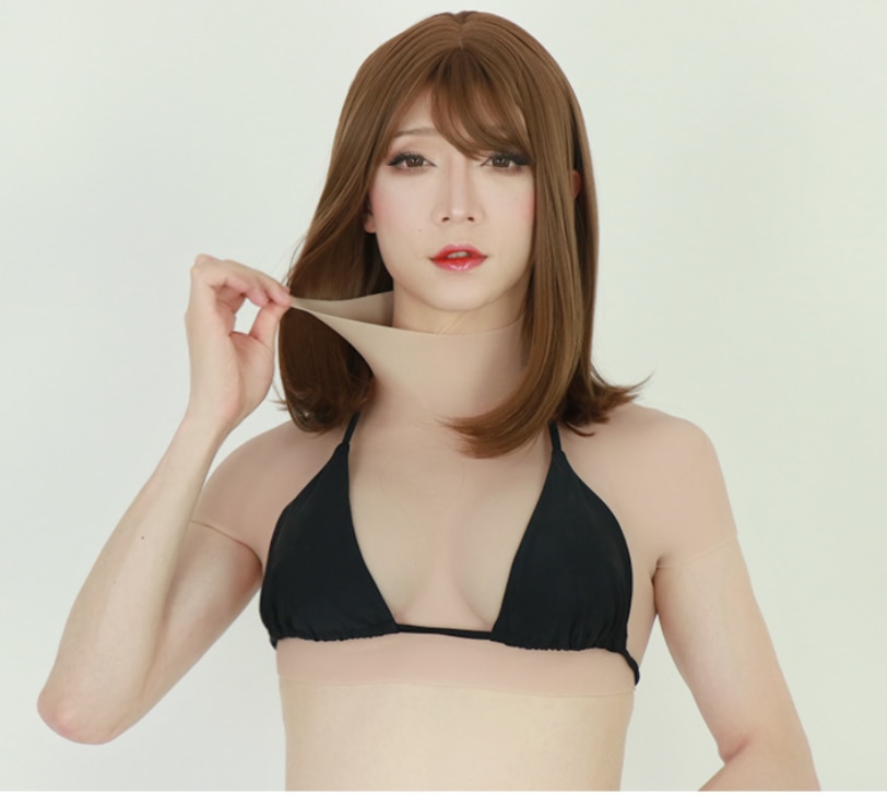 B Cup Transgender Crossdresser Artificial Silicone Fake Breast Forms Realistic Crossdressing