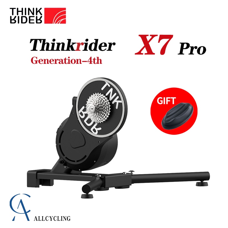 Thinkrider X7 4th MTB Road Bicycle Smart Bike Trainer Built-in Power Meter Bike Trainers Platform For PowerFun Zwift PerfPro