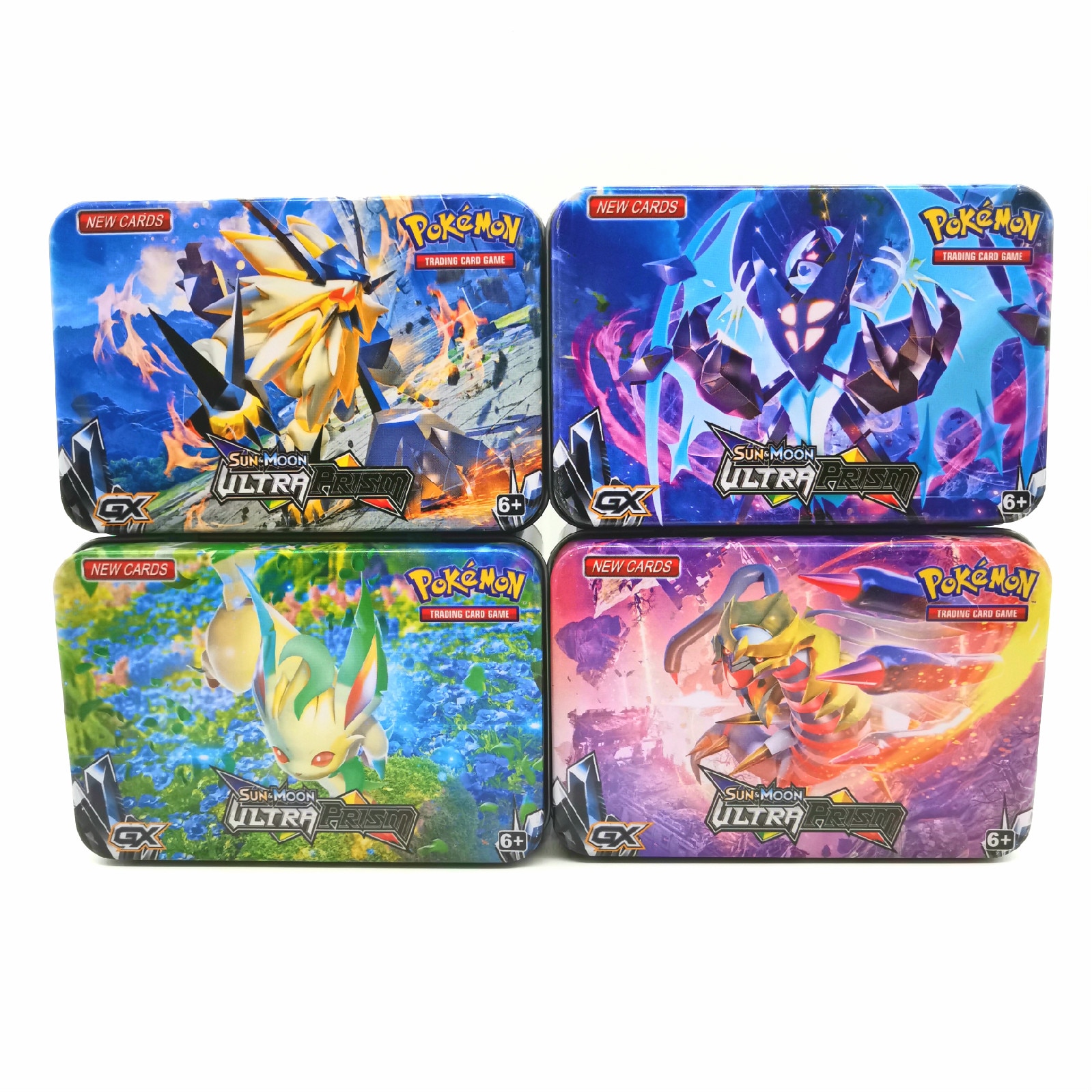 42pcs/set Iron Box Pokemon TAKARA TOMY Battle Toys Hobbies Hobby Collectibles Game Collection Anime Cards for Children