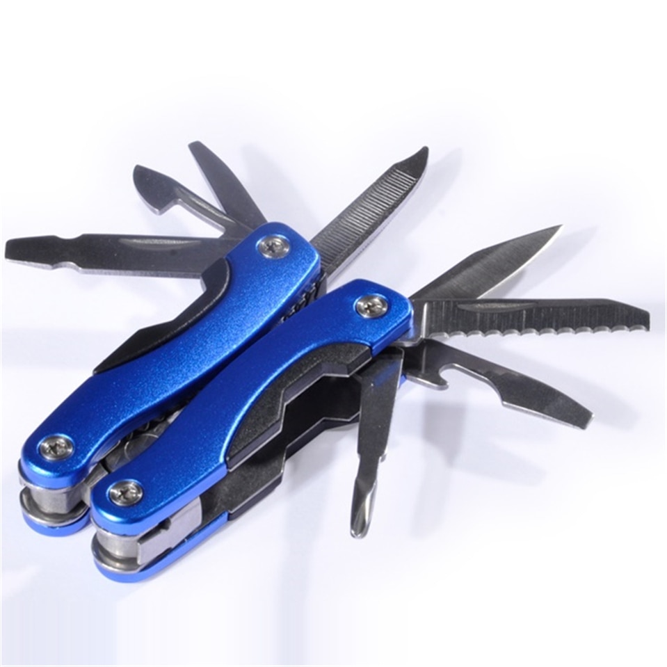 Hot Meijiabuy Outdoor Multitool Pliers Serrated Knife Jaw Hand Tools+Screwdriver+Pliers+Knife Multitool Knife Set Survival Gear