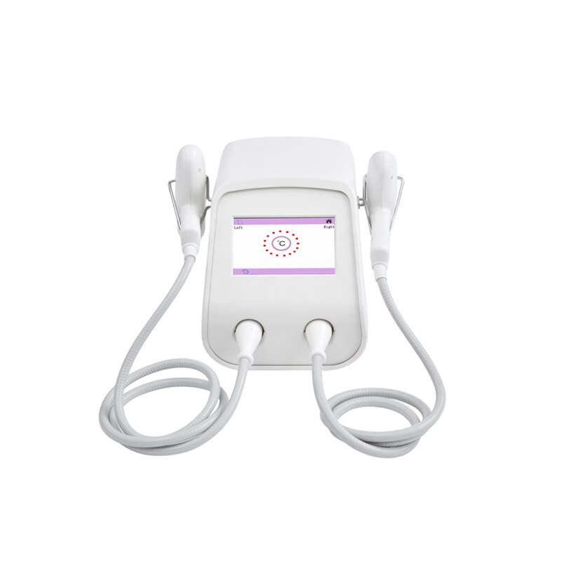 Double handle TlxeI 400 degrees wrinkle beauty machine Acne removal stretch marks face skin rejuvenation machine