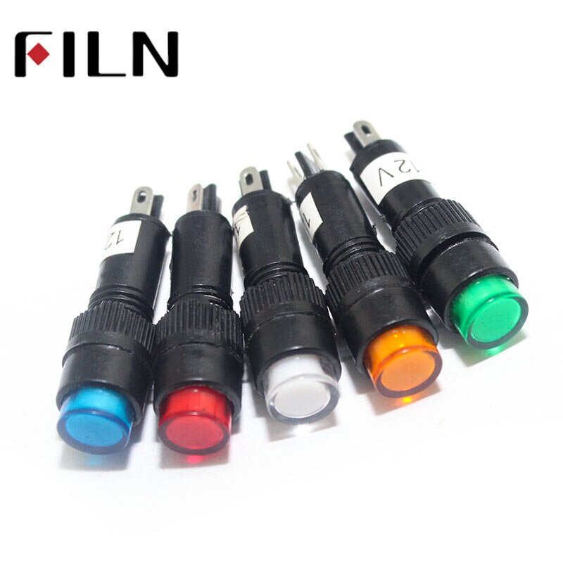 indicator lamp led signal led lamp 8mm hole electrical indicator 12 volt led indicator light for effects