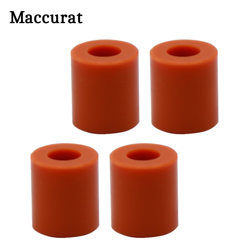 3d printer High Temperature Silicone Solid Spacer Hot Bed Leveling Column 3 pcs long + 1 pcs short For CR-10/ CR10S Ender-3 Pro