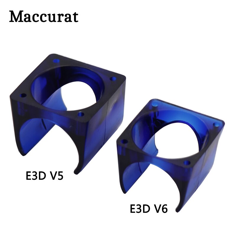 V6 Fan Duct 3D Printers Parts DIY For Extrusion Injection Moulded Molding Housing Guard Extruder Cooling Holder Plastic