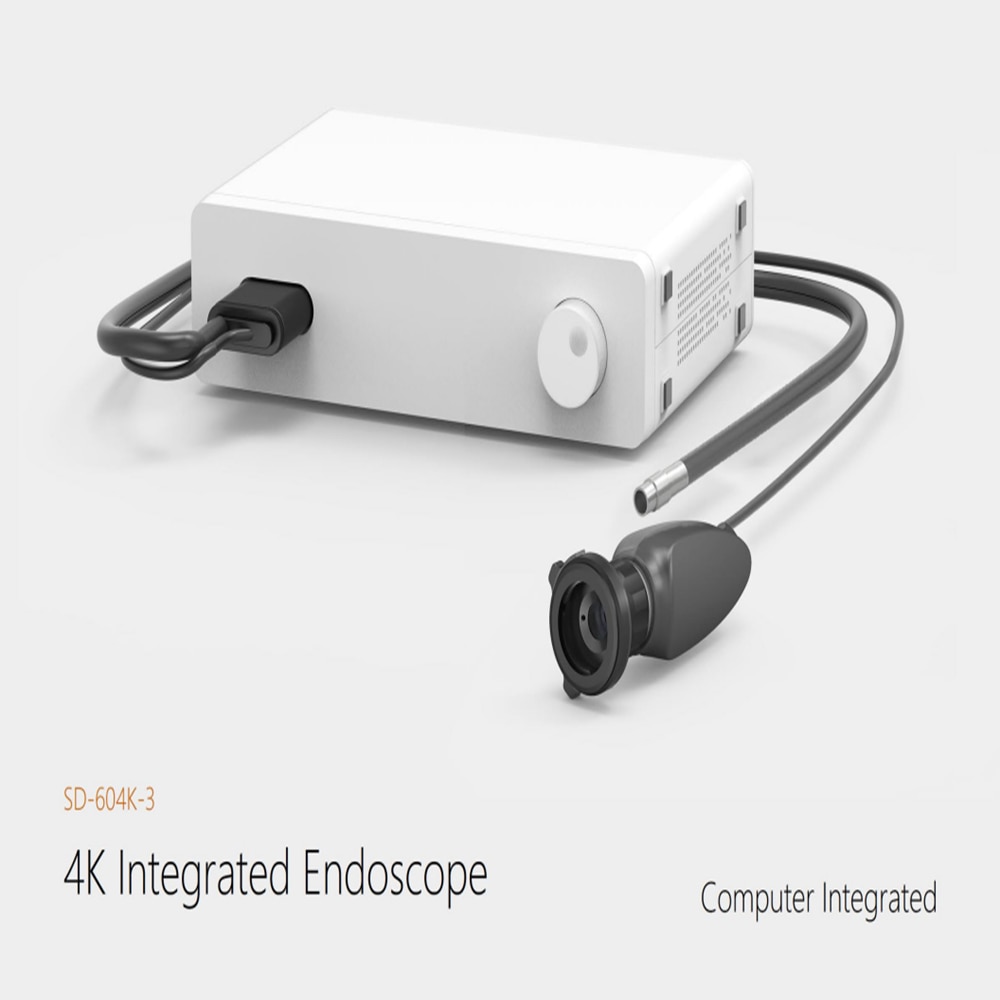 HD 4K Integrated Endoscope Video Camera work station Medical Surgery with high brightness LED 60W light source