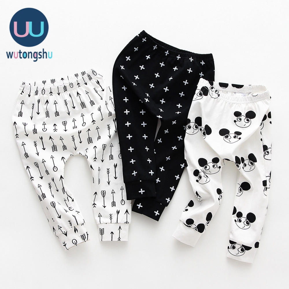 3pieces/lot Baby Pants Soft Cotton Baby Boys Girls PP Pants 0-24M For Spring&Summer Baby Harem Pants Newborn Girl Boy Clothing