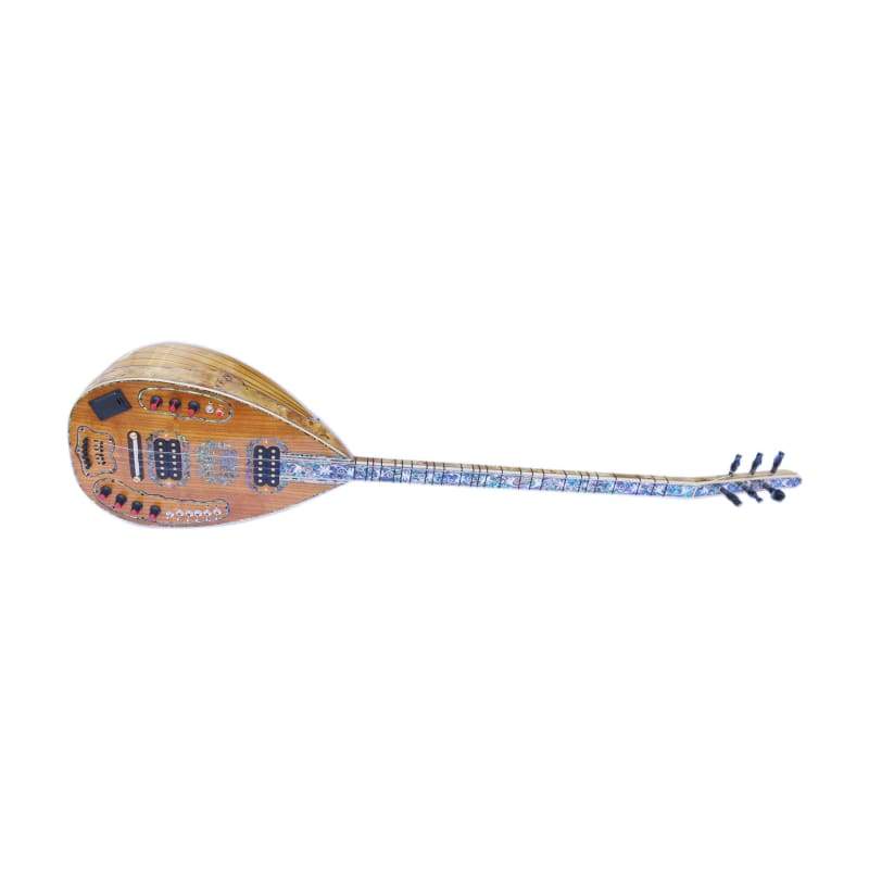 Premium Turkish String Musical Instrument Electric Baglama Saz Studio-4