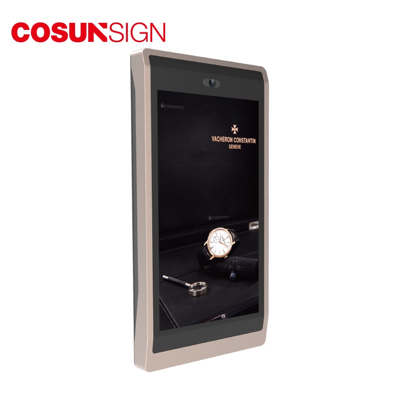 Cosun Hang up Style Kiosk 32 Inches Smart Sign Lcd Digital Signage Media Player Touch Screen Advertising Release Kiosk