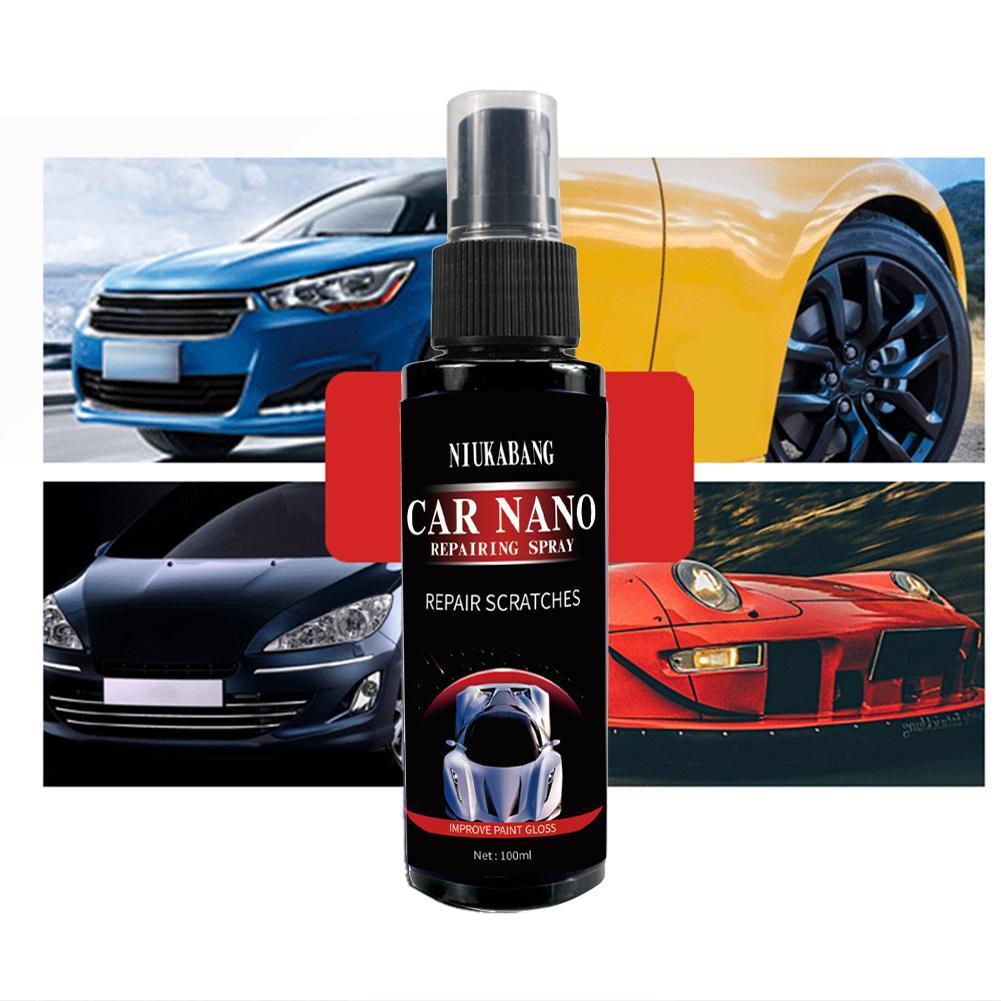 100ml Car Scratch Repair Nano Spray Crystal Coating Accessories Care Car Polished Auto Glass Coating Lacquer Paint R2D8
