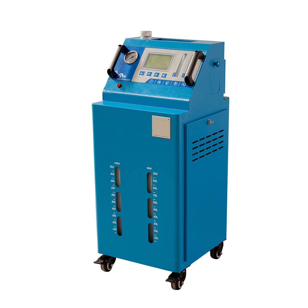 Sales Promotion ATF Exchanger with Additive Bottle and Printer