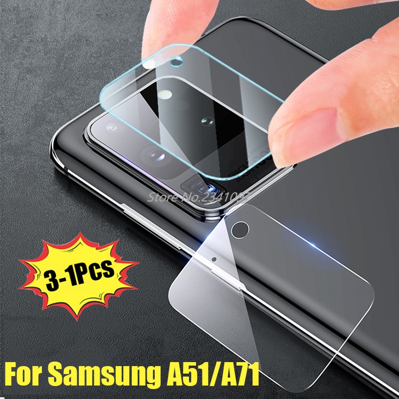 Camera Lens Glass for Samsung Galaxy A51 A71 5G A32 Note 20 S20 Ultra Plus S20+ A31 A12 M31 S21 Screen Protector S20 Fe A51 A71