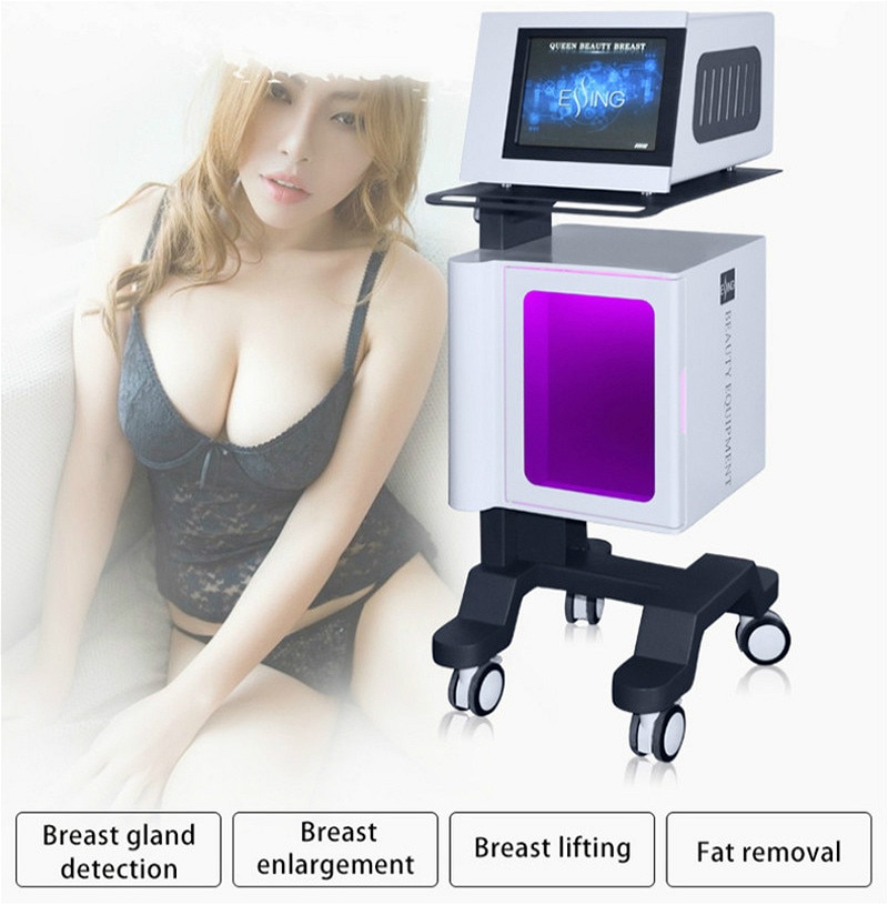 Portable Touch Female Breast Massage Vacuum Enlargement Thearpy Bust Enlarger Enhancer Machine Body Shaping Beauty Device