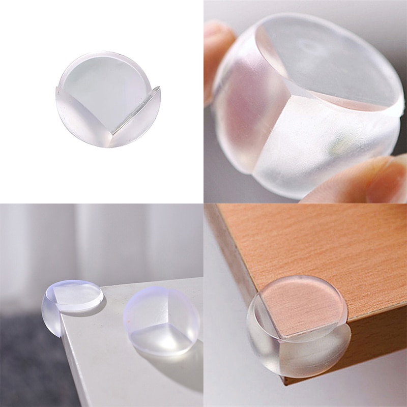 Silicone Transparent Anti-Collision Angle Protection Cover Baby Safety Table Corner ProtectorEdge Corner Guard Child Security