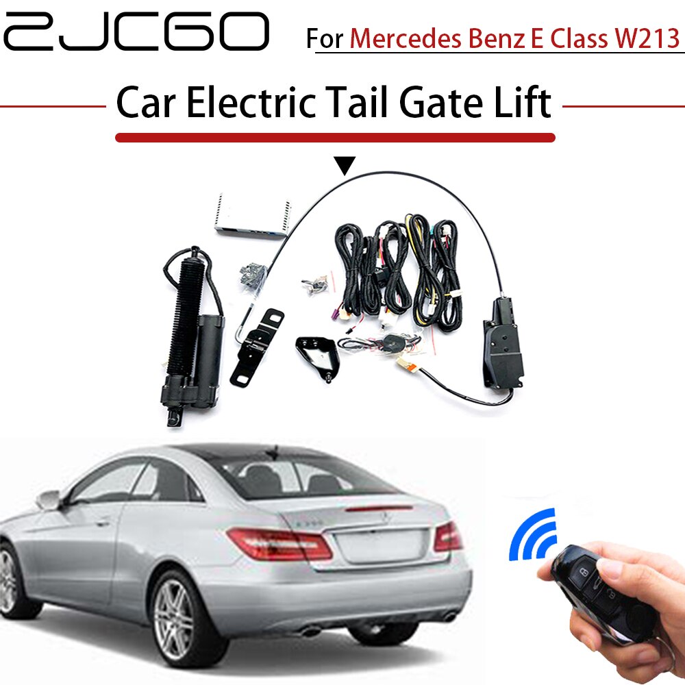 ZJCGO Car Electric Tail Gate Lift Trunk Rear Door Assist System for Mercedes Benz E Class W213 Original Car key Remote Control