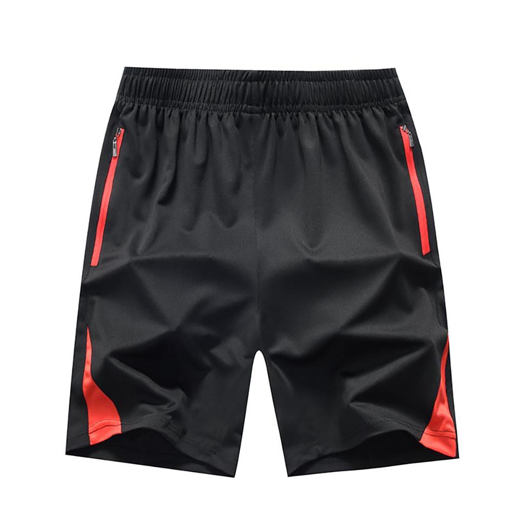 Men Casual Breathable Stretchy Quick Dry Drawstring Fifth Pants Beach Shorts Men's Sports Shorts Breathable Shorts