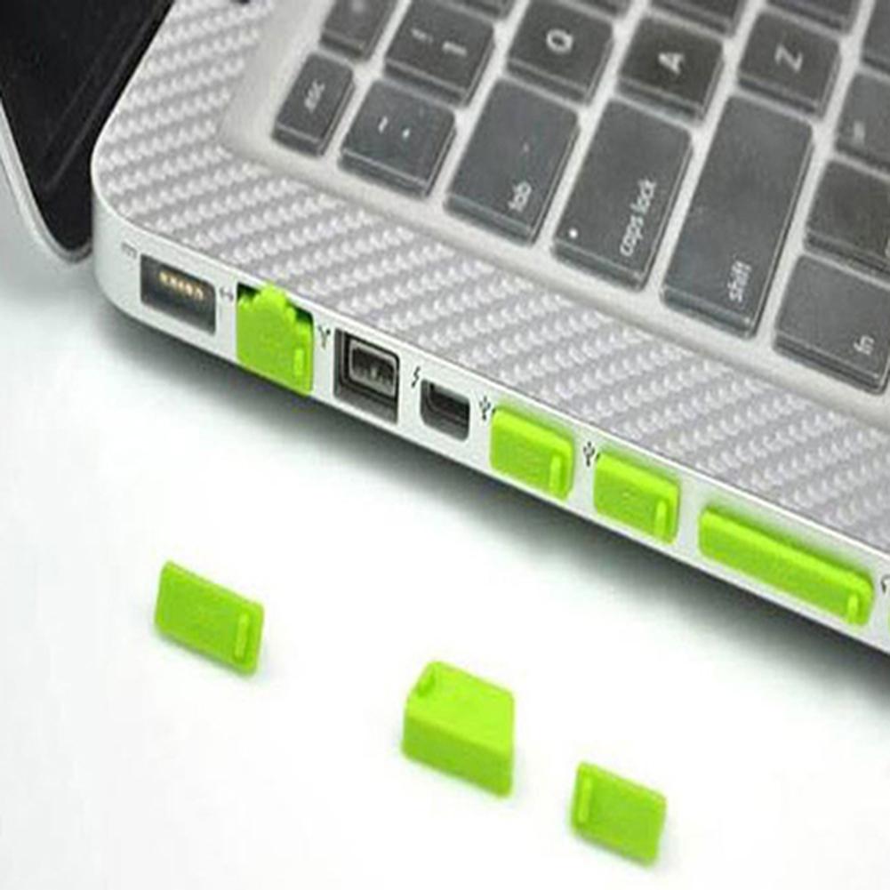 13pcs Universal Laptop Anti Dust Plug Cover PC Silicone Stopper Laptop dust plug laptop usb Interface dust plug Accessories