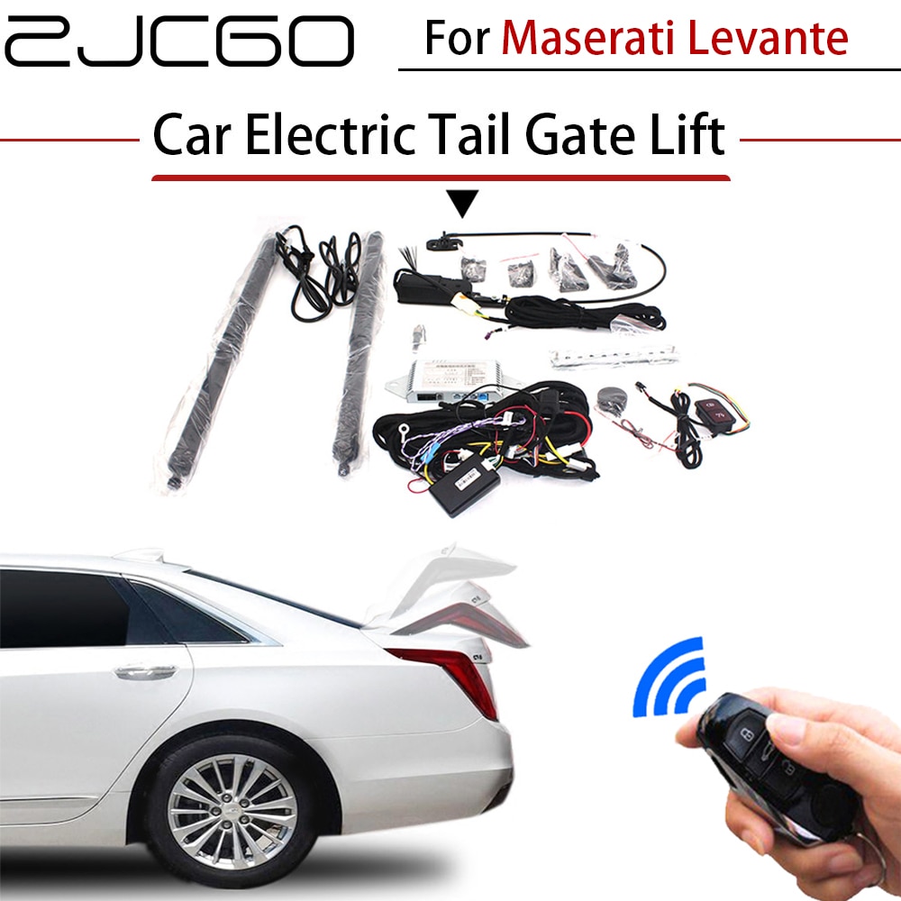 ZJCGO Car Electric Tail Gate Lift Trunk Rear Door Assist System for Maserati Levante 2017~2020 Original Car key Remote Control