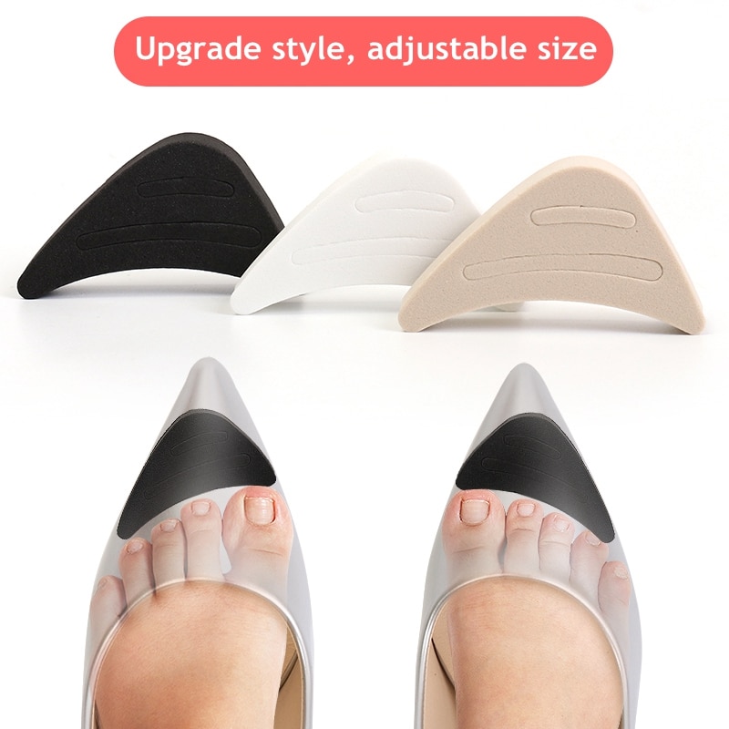 Pad Half Feet Insoles Women High Heel Accessories Toe Plug Insert Shoe Front Filler Cushion Pain Relief Protector Forefoot 1pair