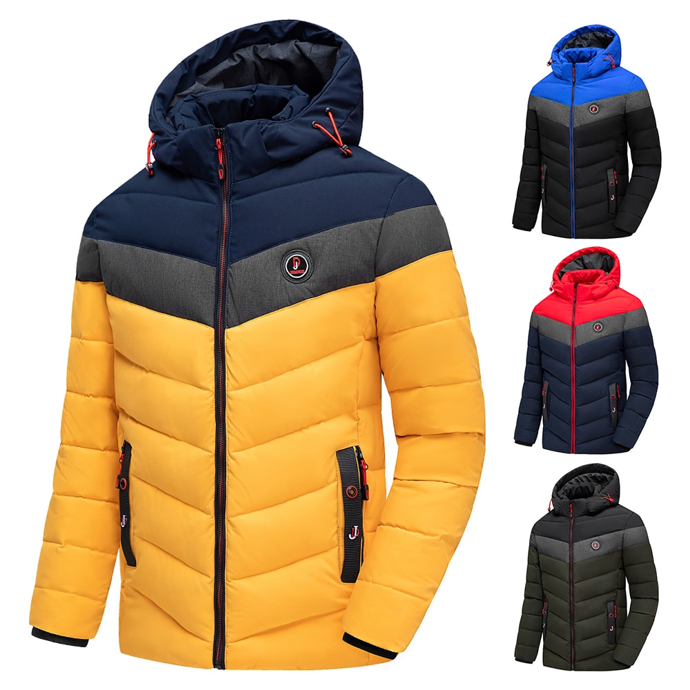 TFU Men 2020 Winter Brand New Casual Warm Thick Waterproof Jacket Parkas Coat Men Autumn Outwear Windproof Hat Parkas Jacket Men