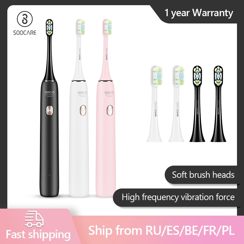 SOOCAS X3U Sonic Electric Toothbrush Ultrasonic Automatic Upgraded Fast chargeable Adult Waterproof Tooth Brush