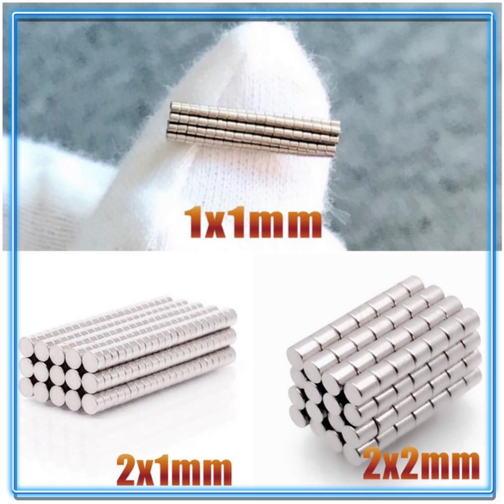 N35 Round Magnet 1x1 2x1 2x2 Neodymium Magnet Permanent NdFeB Super Strong Powerful Magnets 1*1 2*1 2*2