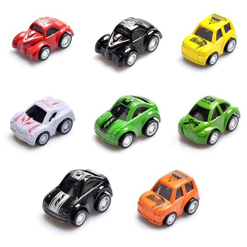 Mini Pull Back Let Go Fast Racing Car Racer Vehicles for Kids Children Gift