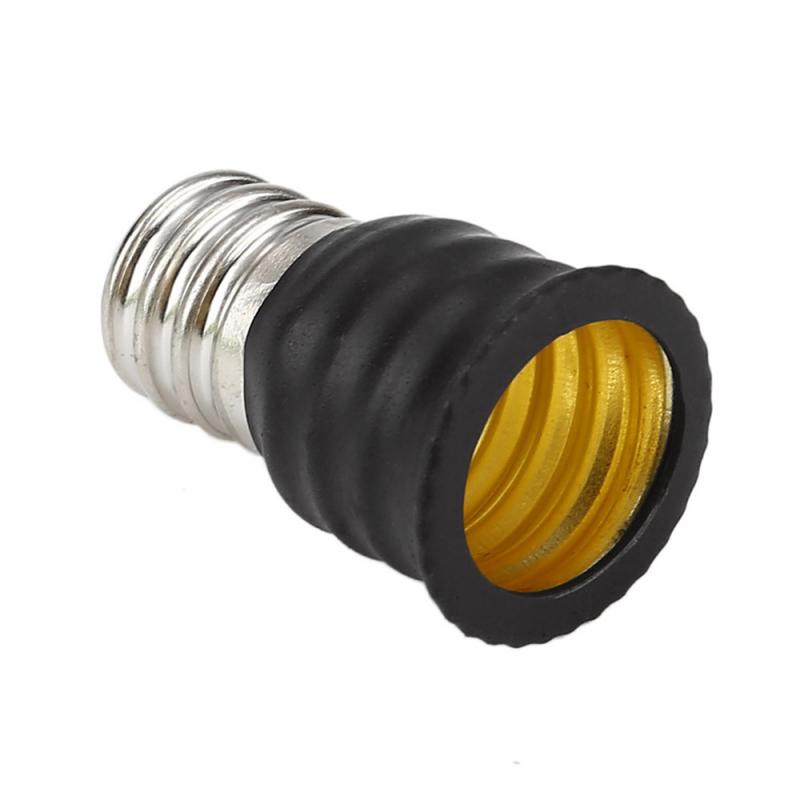 UK E12 To E14 Socket LED Converter Screw Bulb Lamp Holder High Quality Material Socket Light Bulb Adapter Lamp Holder 110-250V