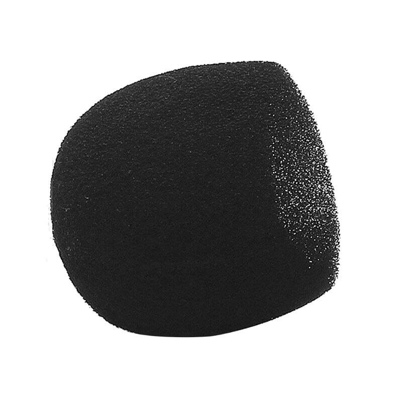 Black Round Ball Shape Microphone Cap Windscreen Grill Inner Foams Sponge for SM58 SLX24 PGX24 PG58 BETA58A Mic Cover 77HA