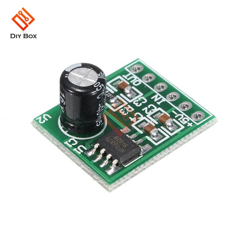 Mini XH-M125 Mono Amplifier Board module XPT8871 DC 5V 5W Audio Spectrum Speaker Sound Board amplificador DIY Kit volume control