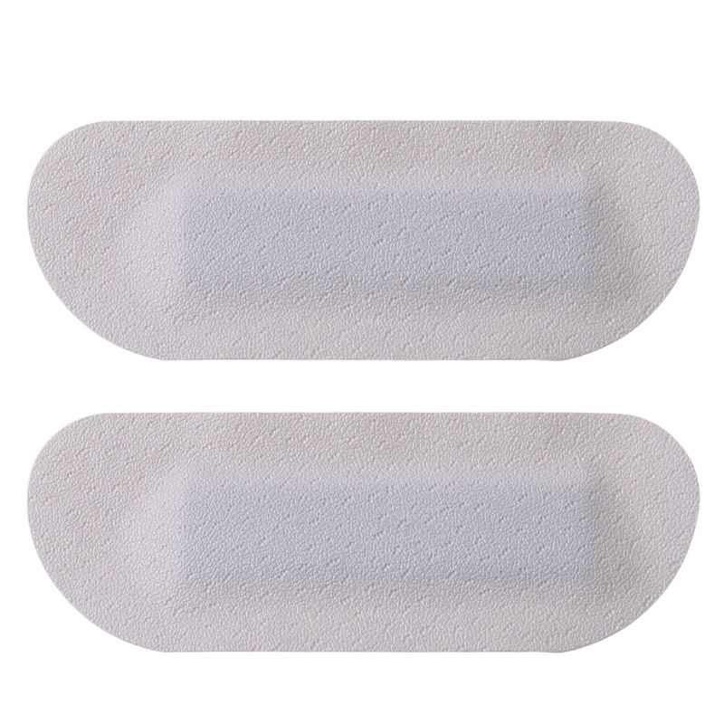 1Pair Foot Care Imitation Leather Heel Protectors Pain Back Heel Pad D08E