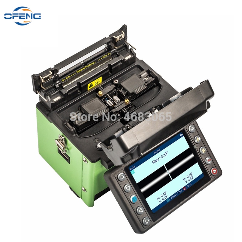 free shipping JiLong KL-500E KL500 fusion splicer mini optical machine 9s Fiber optical fusion splicer