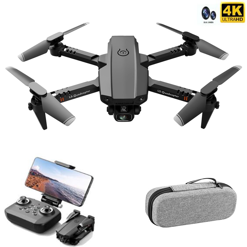 Best Mini Drone XT6 4K 1080P HD Camera WiFi Fpv Air Pressure Altitude Hold Foldable Quadcopter RC Drone Kid Toy GIft