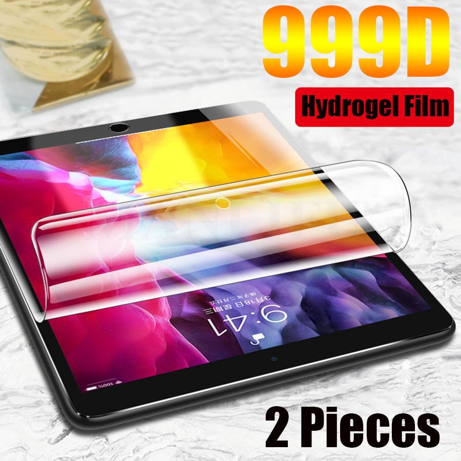 99D Soft TPU Hydrogel Film for iPad 2 3 4 Air 3 4 Pro 11 12.9 9.7 10.2 10.5 2021 2020 mini 1 2 3 4 5 Protective Screen Protector