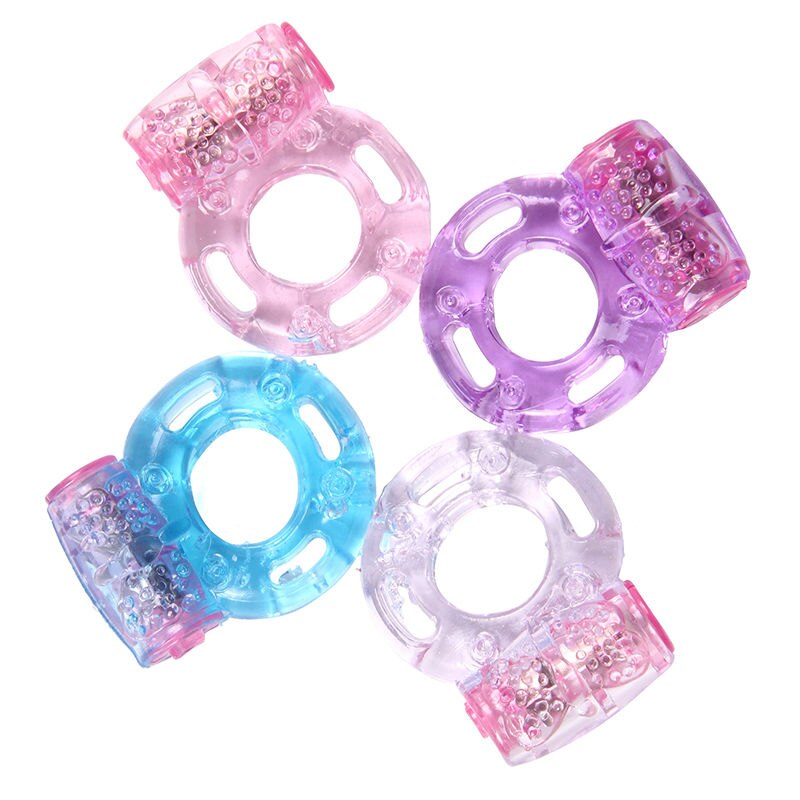 Stretchy Butterfly Ring Silicon Vibrating Cock Ring Penis Rings Adult Sex Toys For Man Woman Relaxation Exotic Accessories