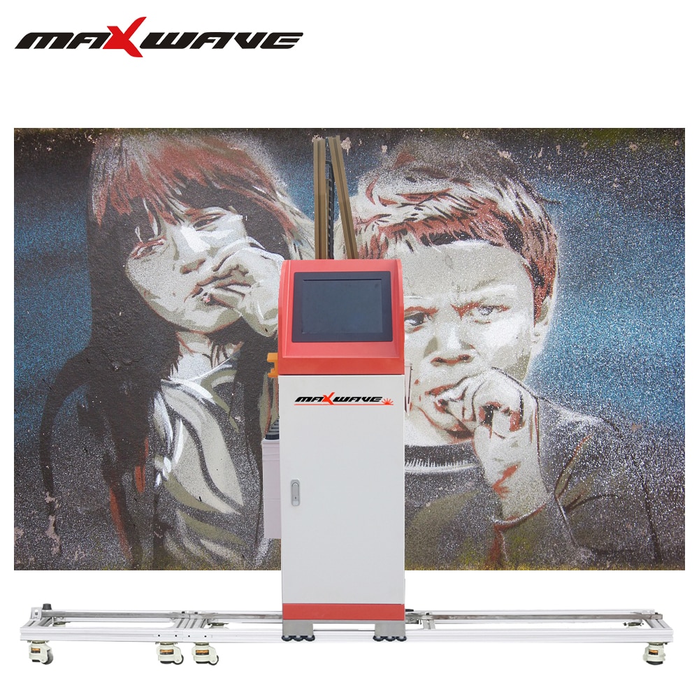 3D Wall Printer Vertical Printing Machine for Outdoor and Indoor Wall Painting