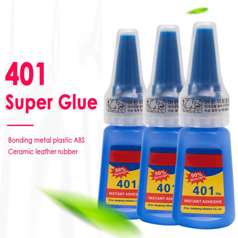 401 Rapid Fix Instant Fast Adhesive Stronger Super Glue Multi-Purpose Handmade Jewelry Stone Quick Dry Universal Glue TSLM2