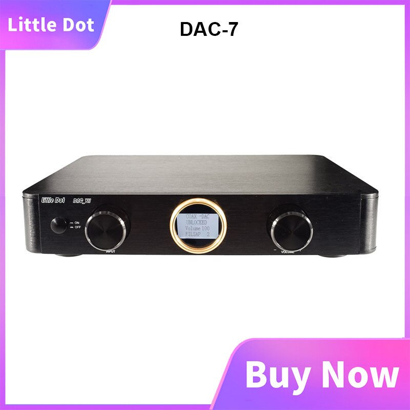 Little Dot DAC 7 digital audio decoder ES9038PRO DSD512 PCM768KHz/32Bit