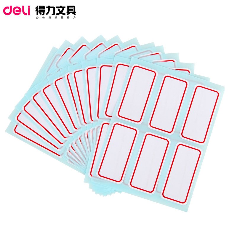 7182 self adhesive label 25mm * 53mm * 6 ticket sticker self adhesive label stationery sticker cute stickers