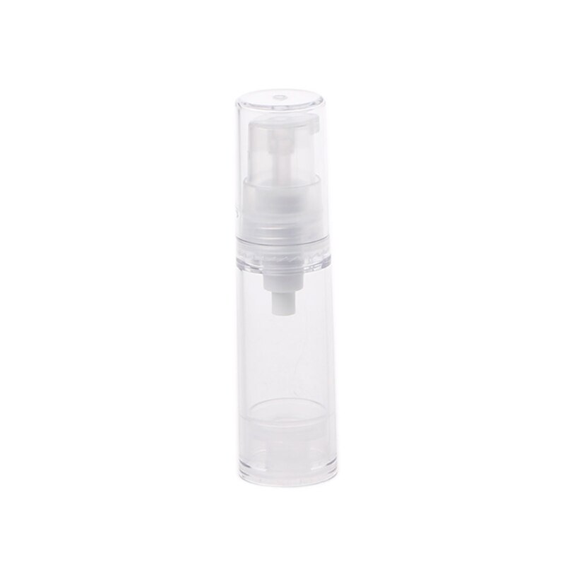 5ml/10ml/15ml Transparent Airless Pump Vacuum Bottle Plastic Travel Bottle