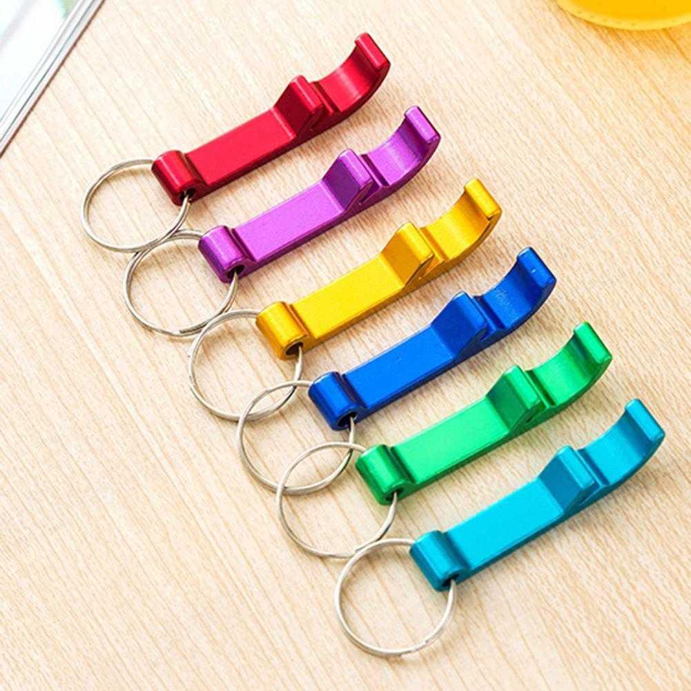 1/3/5pcs Keychain Beer Bottle Opener Random Mini Portable Tools Ring Bottle Bottle Beer Bar Opener Keychain Key Opener Pock Q5M7