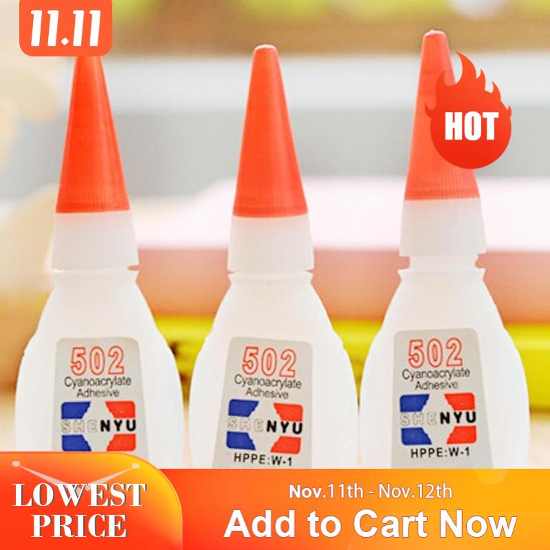 10g Strong Super Glue Liquid universal glue Adhesive School Rubber Plastic Office Tool Jewelry Accessory Kit