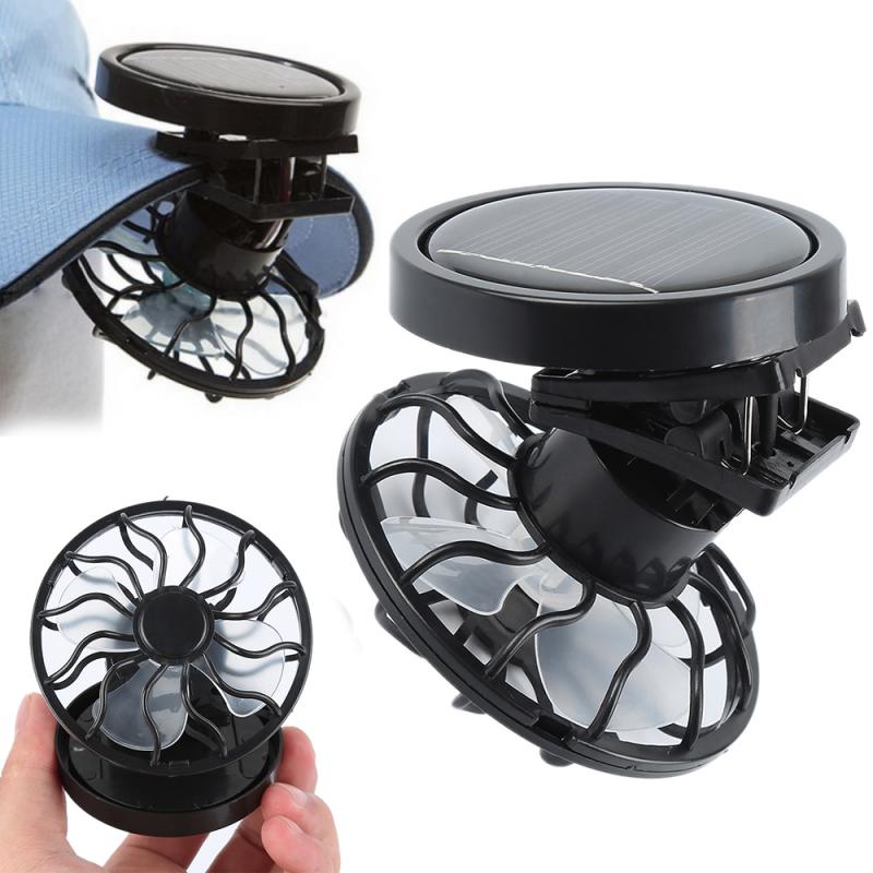 Moving air blower Portable Solar power Fan USB Mini Desk Fan Portable Cooler Quiet Hand Held Cooling Camping Hiking Blower New