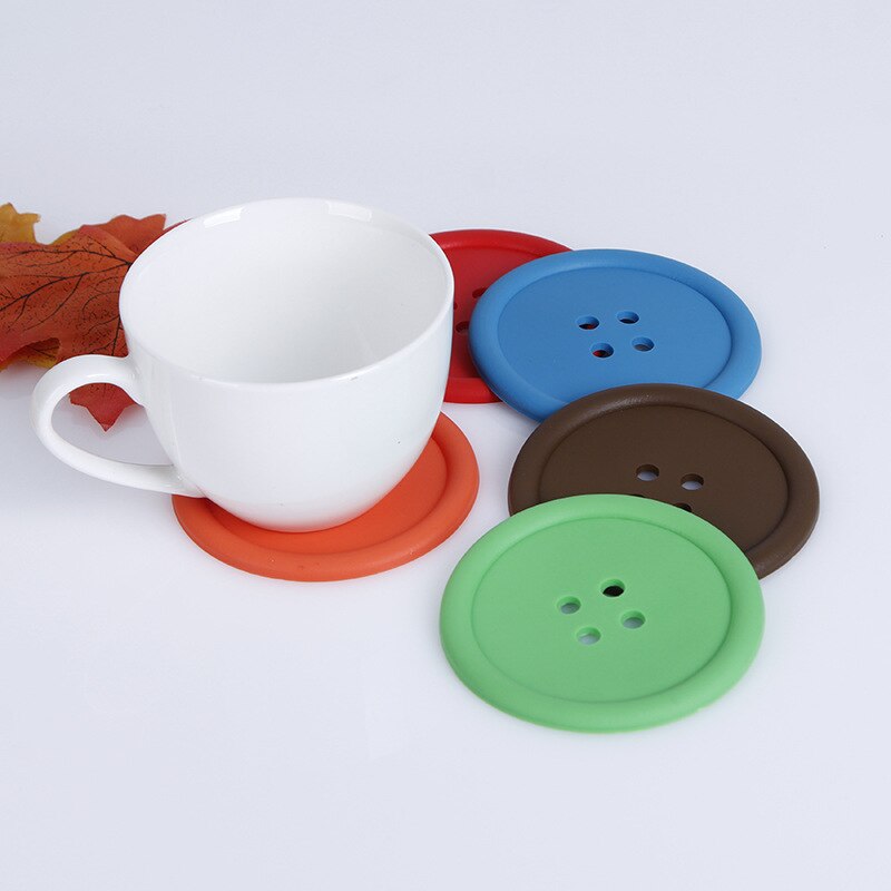 Mike Coffee silicone table mat Slip Insulation Pad Drink Holder Cup Coaster set individual placemat stand hot drink mug coasters