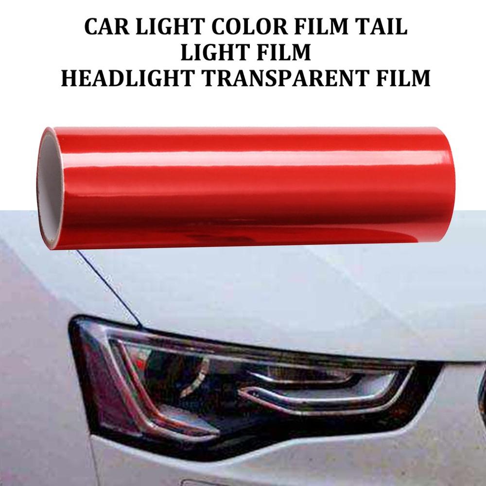 Car Headlights Color Film Tail Light Film Headlights Transparent Film Chameleon Car Foil Mobile Phone Laptop Stickers