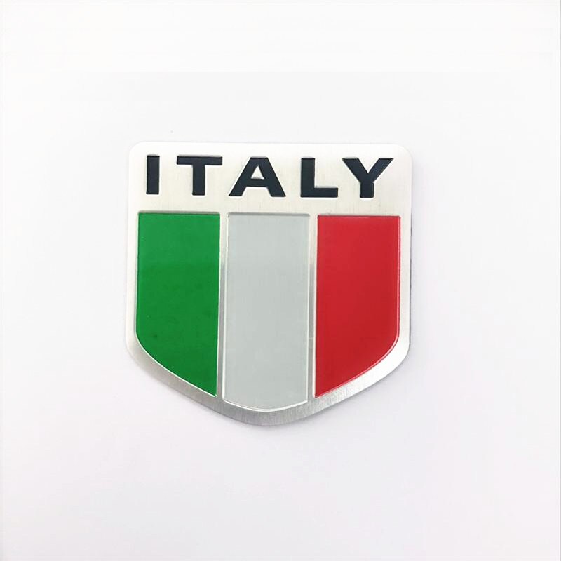 Italian Natinal Flag Italy Emblem Car Stickers