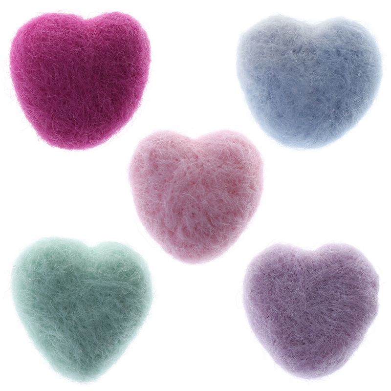 Woolen Heart Newborn Heart Shape Stuffed Baby Photography Props Photo Shot DIY Headdress Hair Band Hat Clothing Decoration