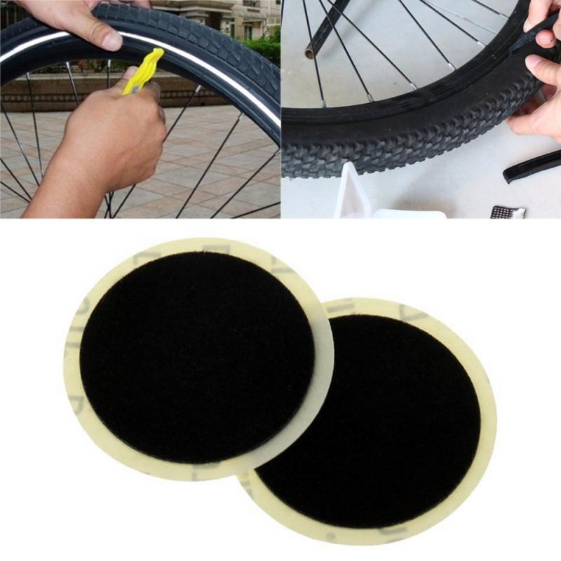 Outdoor Equipment Quick Drying Without Glue Bicycle Inner Tire Patches Cycling Mountain Bike Tyre Repair Tools Bike Accessories