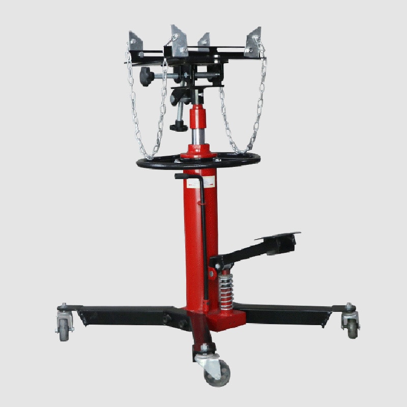 0.5T Hydraulic Transmission Jack Double-cylinder Gearbox Carrier Foot Step Type Transmiss Lifting Machine