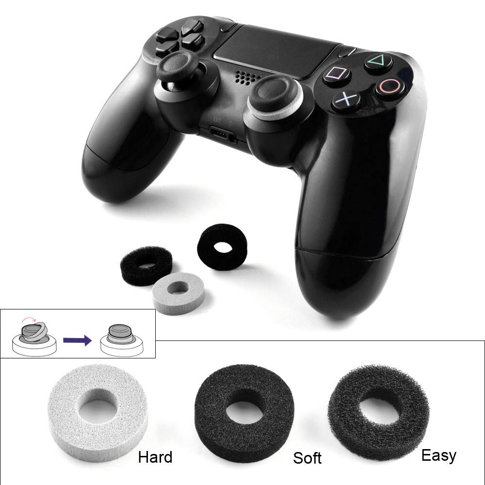 Thumbstick Tension Adjustment Analog Stick Aim Assist Assistant Ring For Nintend Switch Joy-Con Pro PS4 XBox One Controller