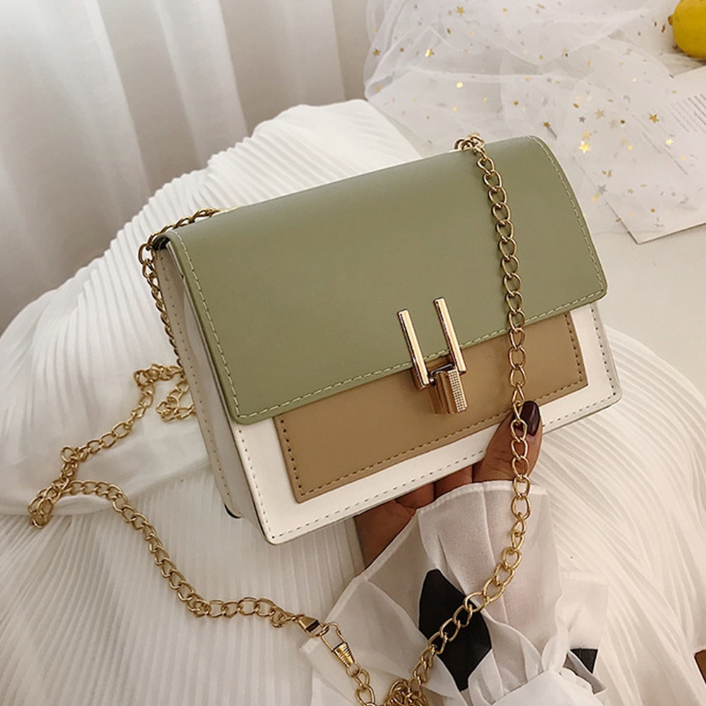 Fashion 2020 Mini PU Leather Ladies Shoulder Bags Chain Woman's Crossbody Bag Fashion Messenger Female Coins Tote